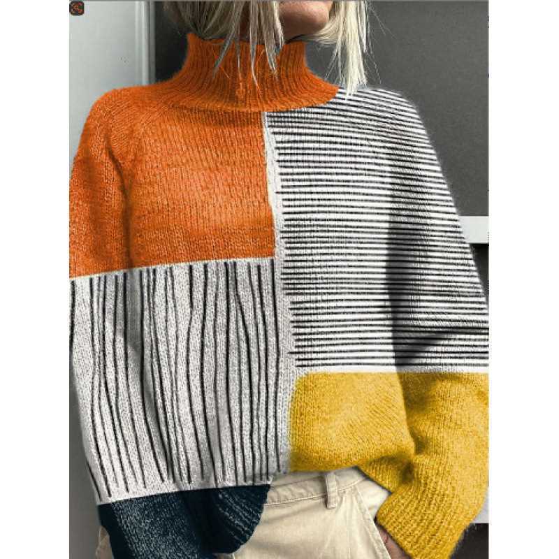 Women's pullover printed loose-fitting casual top