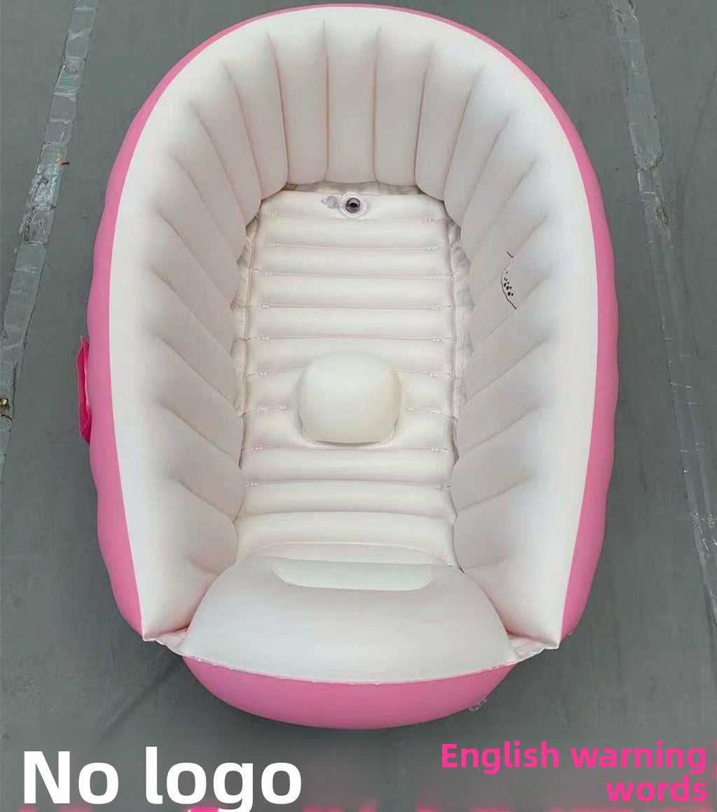 Inflatable bathtub bath basin