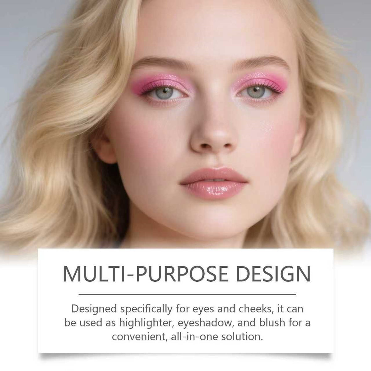 Multi-use Highlighter Eyeshadow Blush Palette