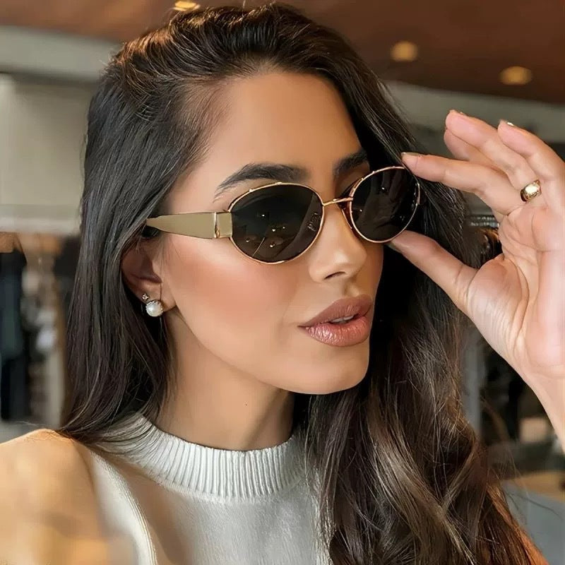 Fashion Oval UV Protection Sunglasses