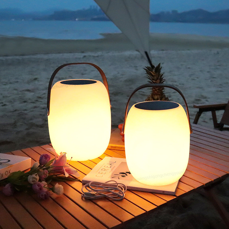 Solar Powered Portable Garden Lighting