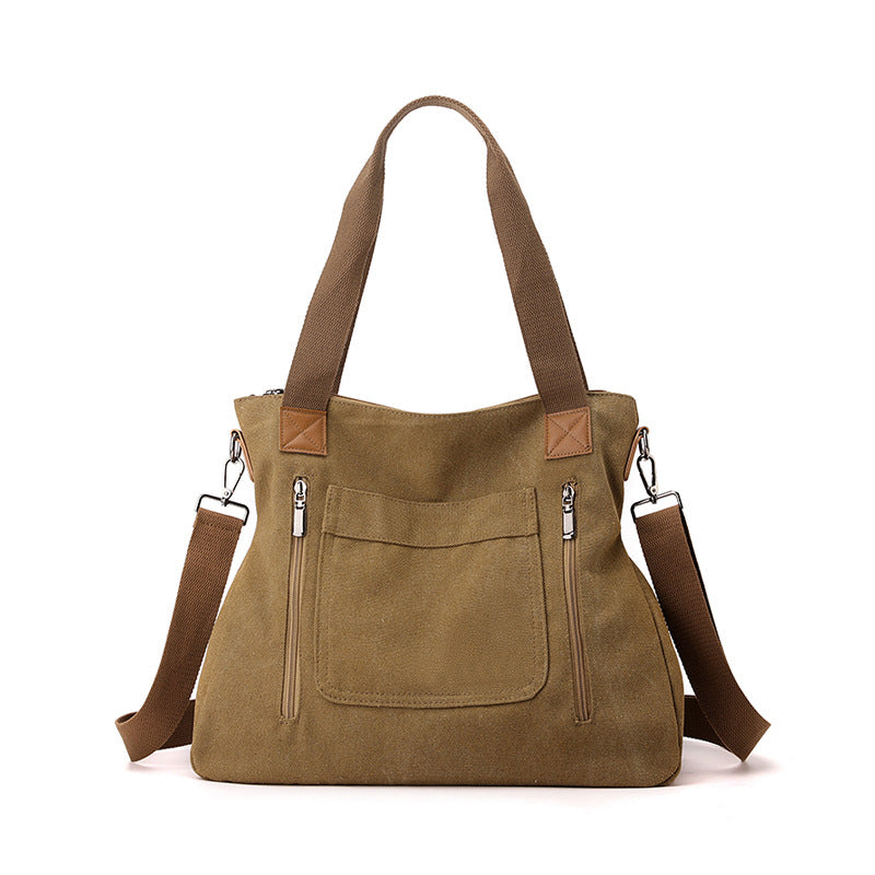 Canvas Women Tote Shoulder Bag