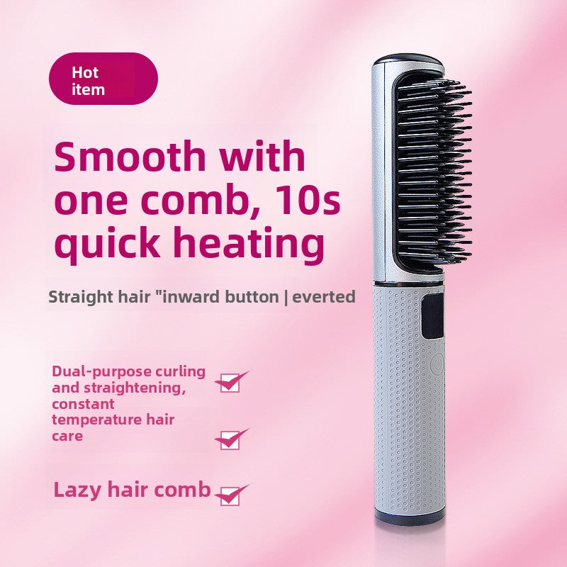 Wireless Rechargeable Hair Straightener and Curling Iron