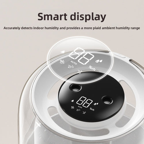 6.8L USB Desktop Humidifier with Night Light and Dual Spray