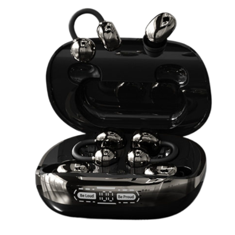 Clip-On Wireless Bluetooth Earphones