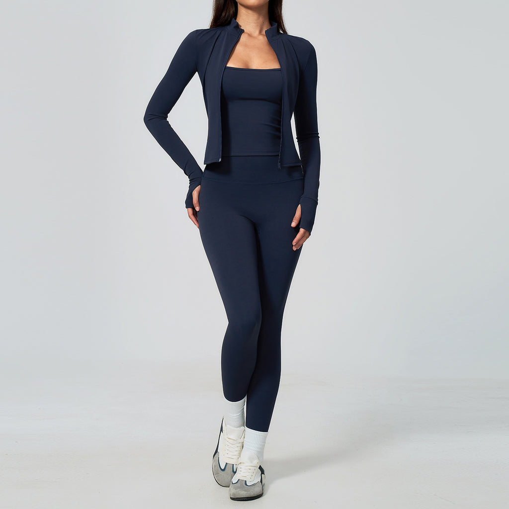 Breathable and slimming yoga wear set