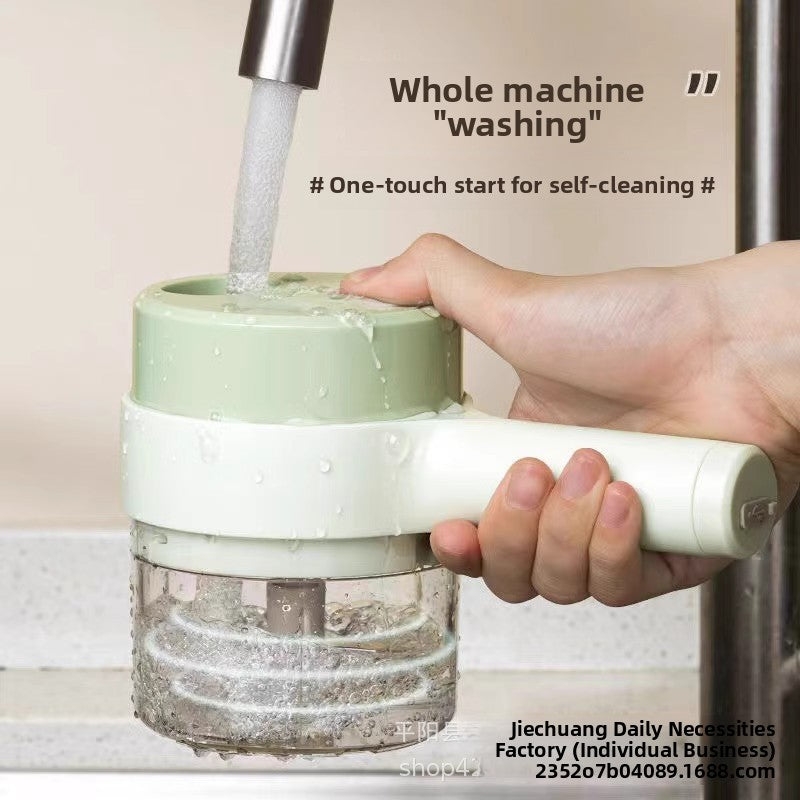 Electric Vegetable Chopper and Garlic Grinder