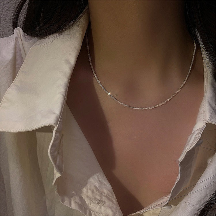 Baby's-breath necklace accessory