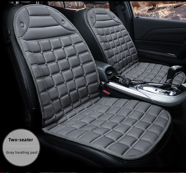 Winter car heating seat cushion