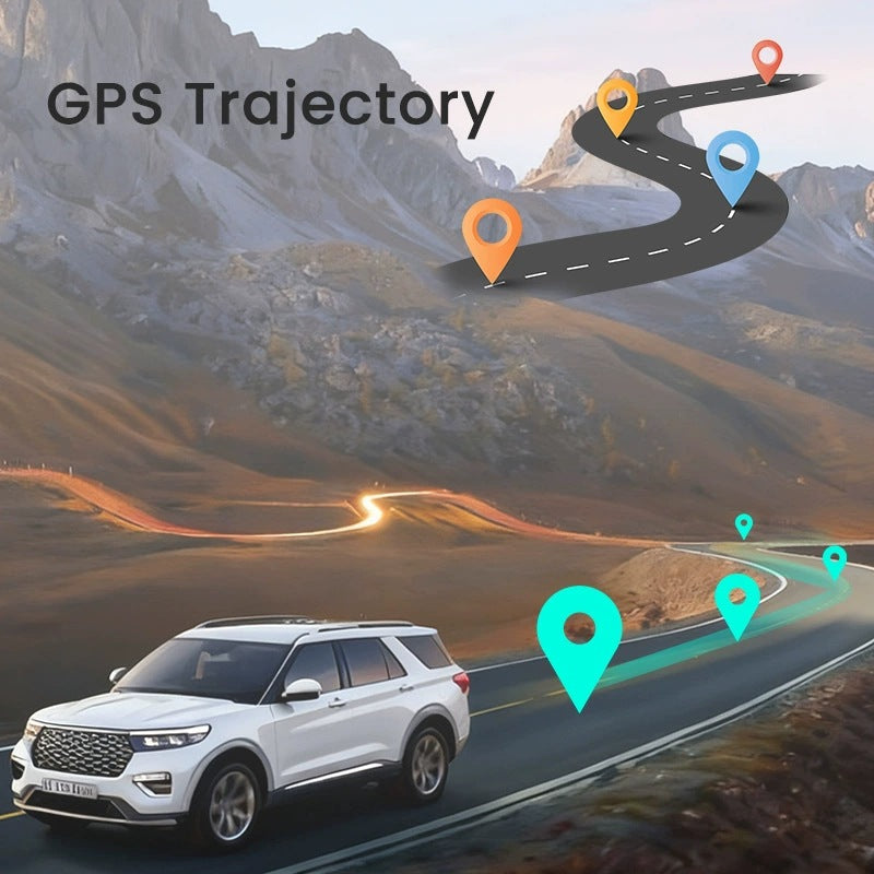 Dual Lens Dash Cam with GPS and ADAS Warnings