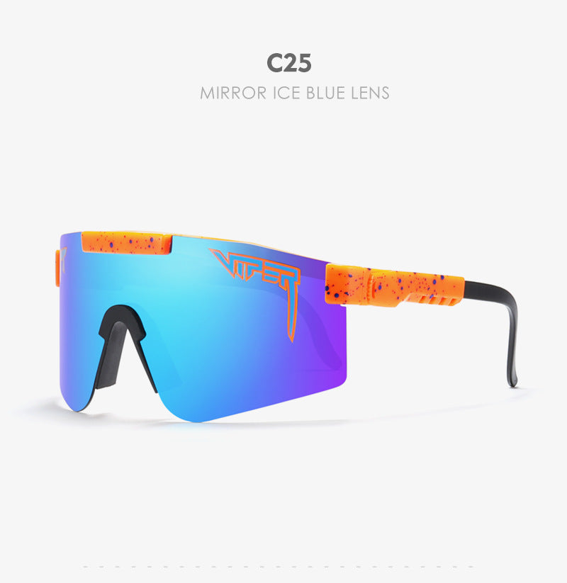 Men Women Coated Sports Sunglasses Windproof Cycling Glasses