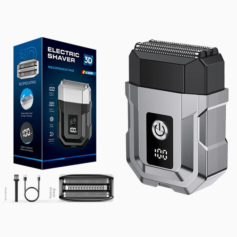 Rechargeable Electric Shaver for Men