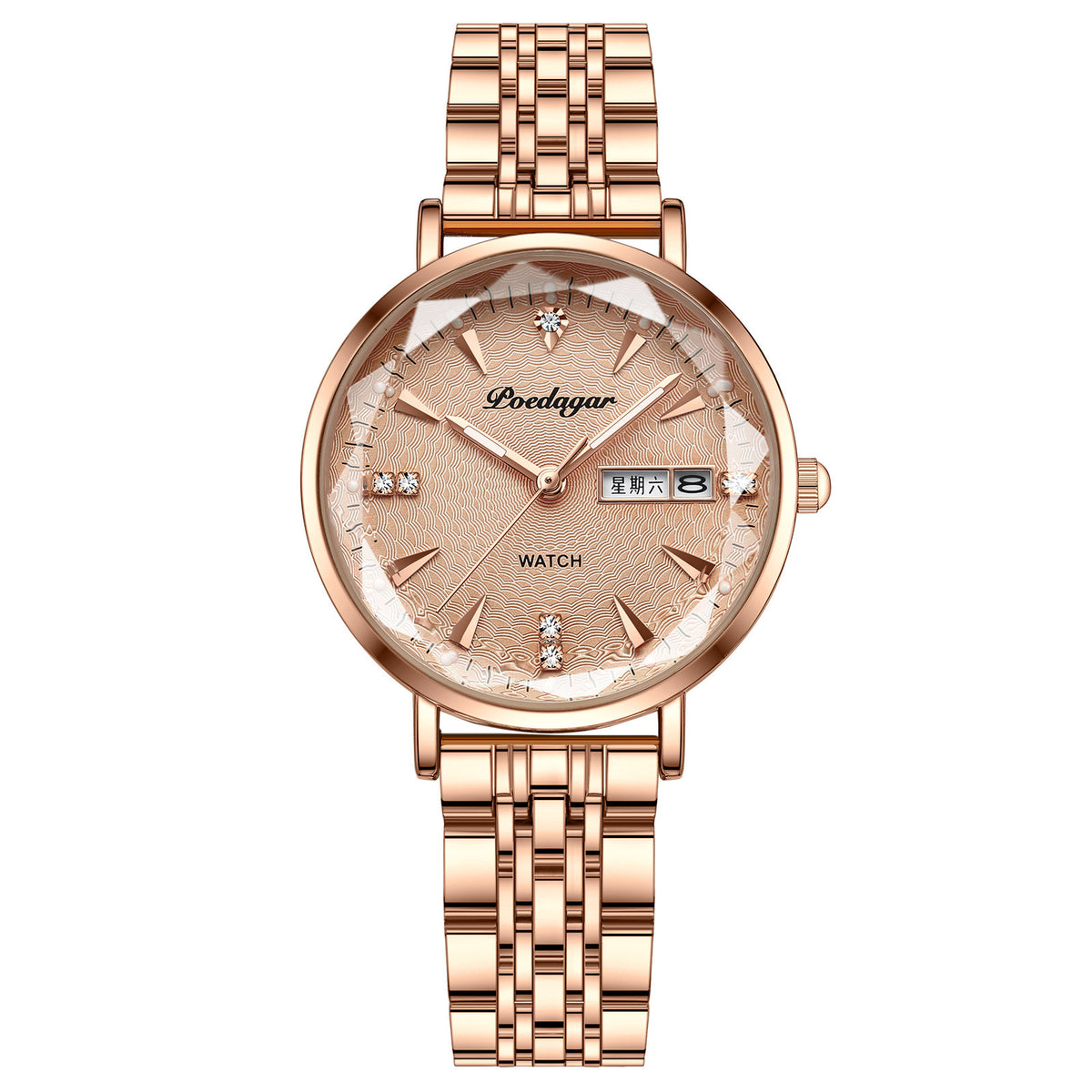 Waterproof luminous women?s watch