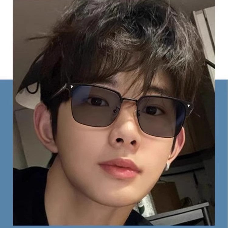 Photochromic Metal Blue Light Glasses