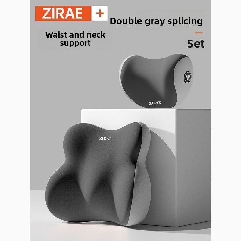 Car seatback headrest set
