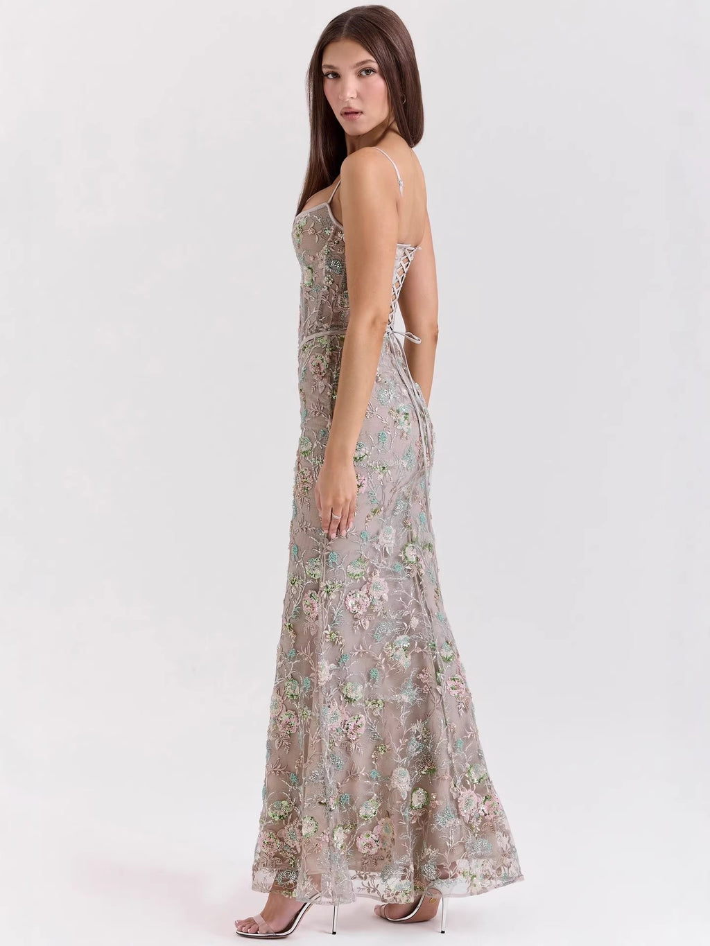 Women's Clothing Sexy and Elegant Strapless Backless Long Dress
