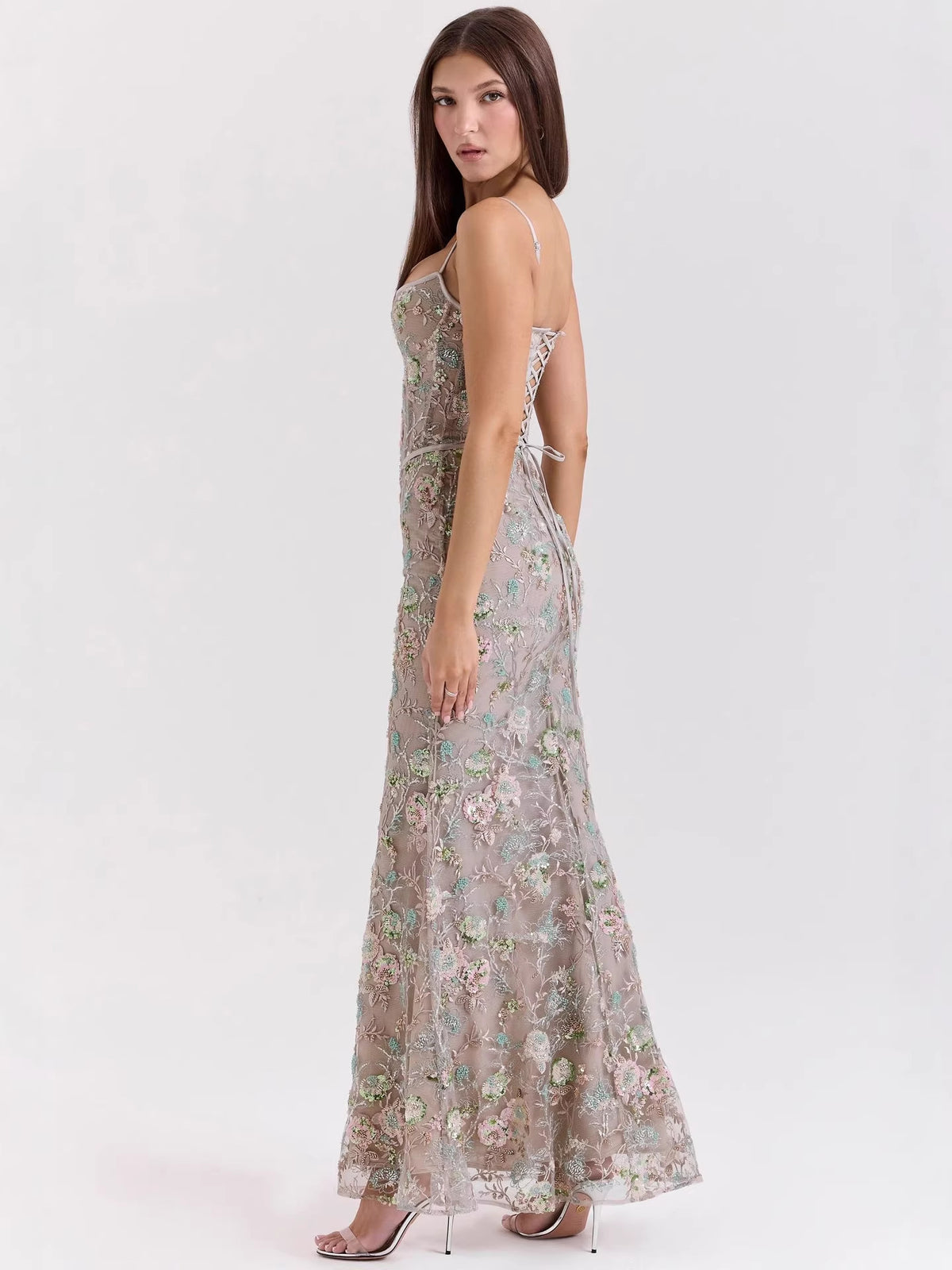 Women's Clothing Sexy and Elegant Strapless Backless Long Dress