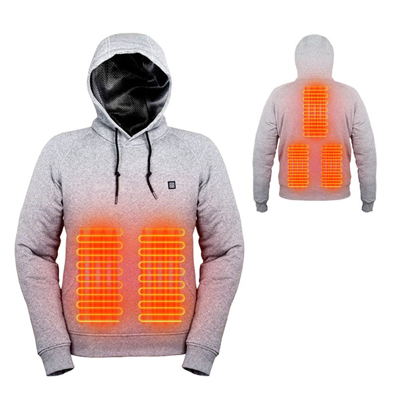Hooded Heated Sweatshirt