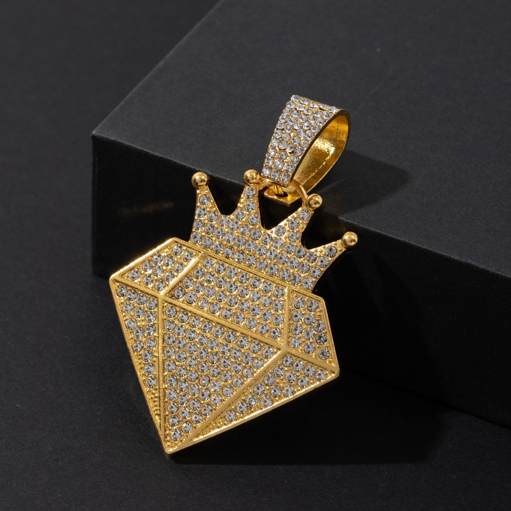 Diamond Crown Pendant
