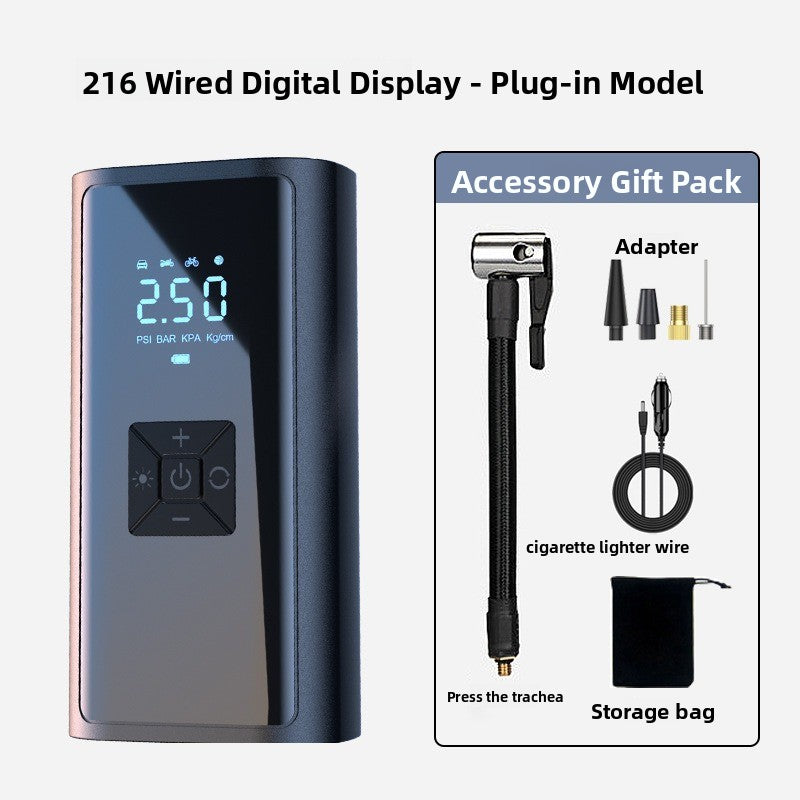 Portable Digital Car Tire Inflator Air Compressor Pump
