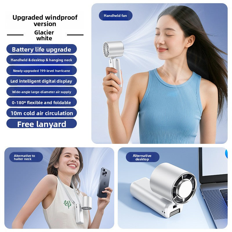 Refrigeration handheld small fan