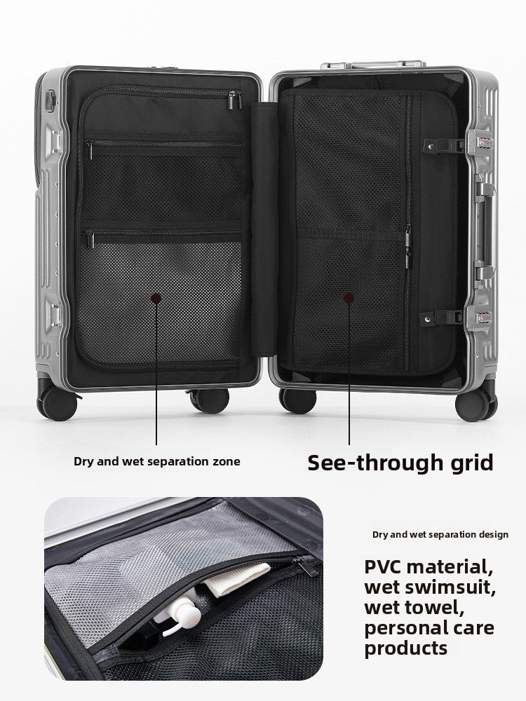 Multifunctional Front Open PC Suitcase