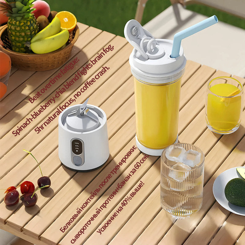 Portable Blender Juicer with Ice Crushing Function
