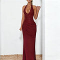 Bodycon Wrap Neck Dress