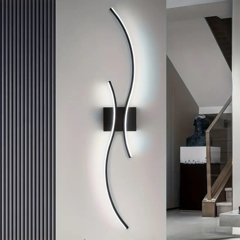 Modern Wave Design Wall LED Lighting