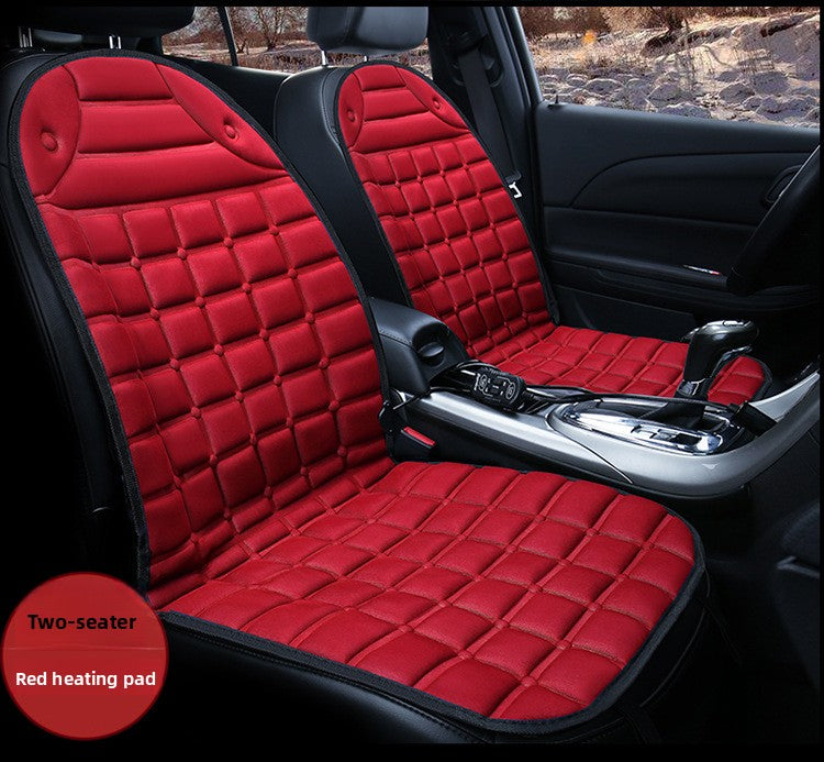Winter car heating seat cushion