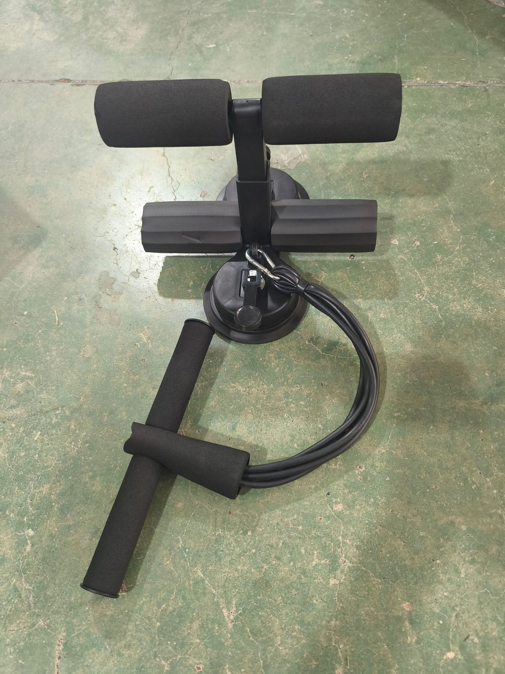 Sit-Up Assistive Device with Double Suction Cup