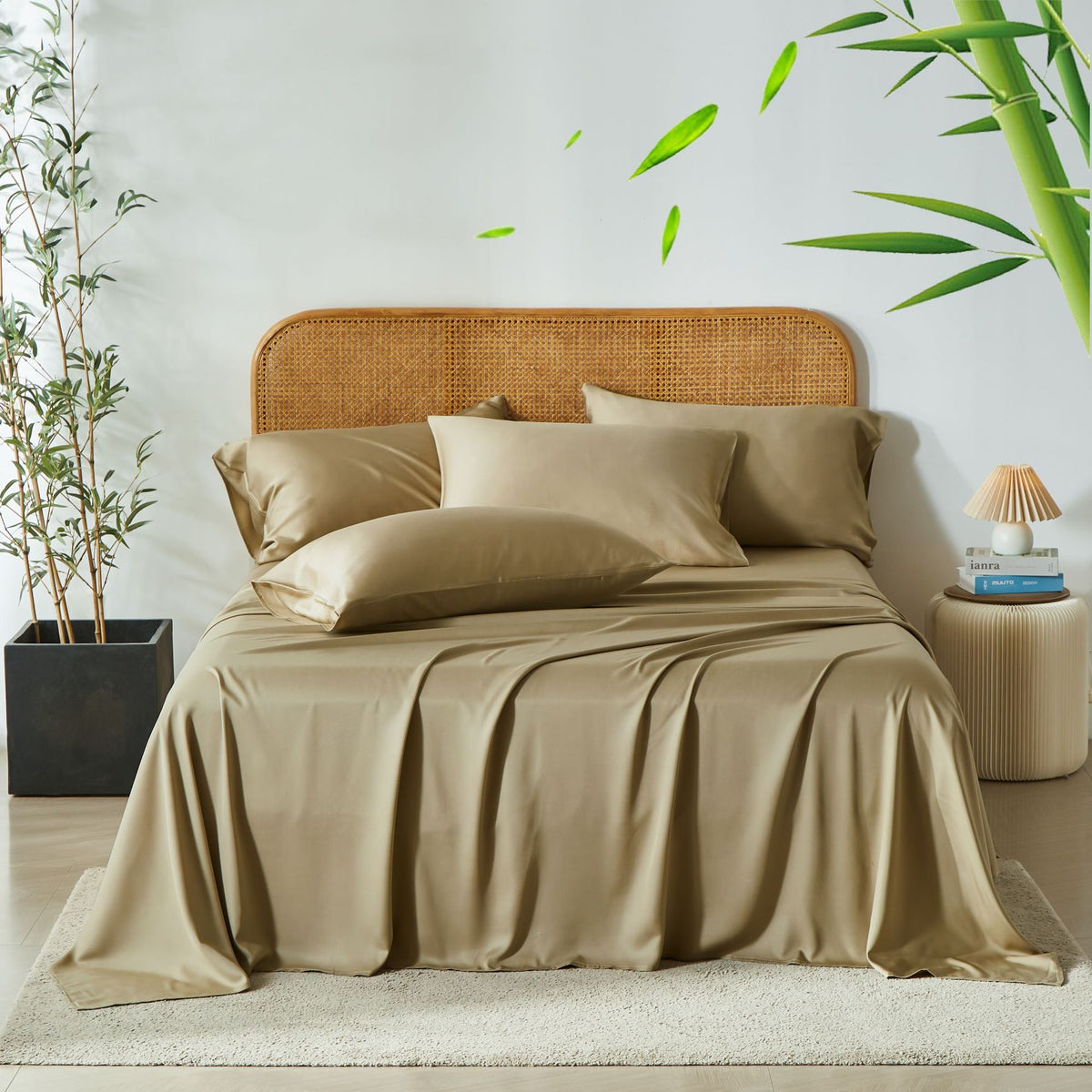 Fitted Bed Sheets, Quilt Cover, Pillowcase Set