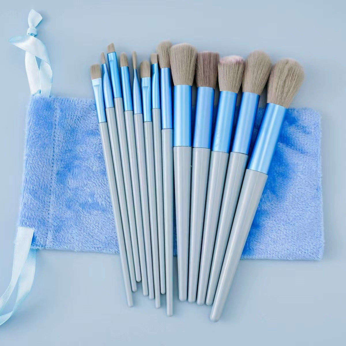 13-Piece Makeup Brush Set with Pouch
