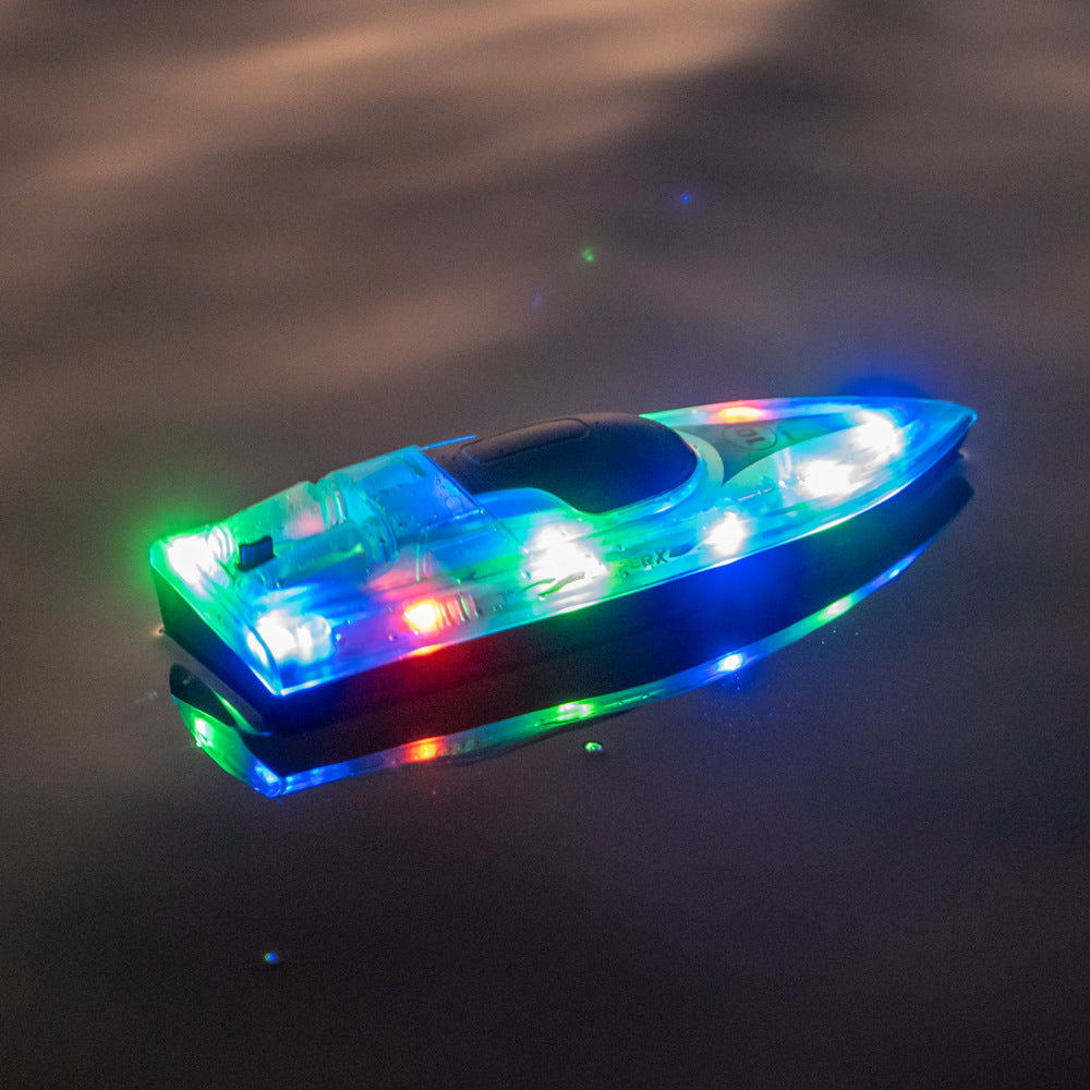 Light-controlled boat