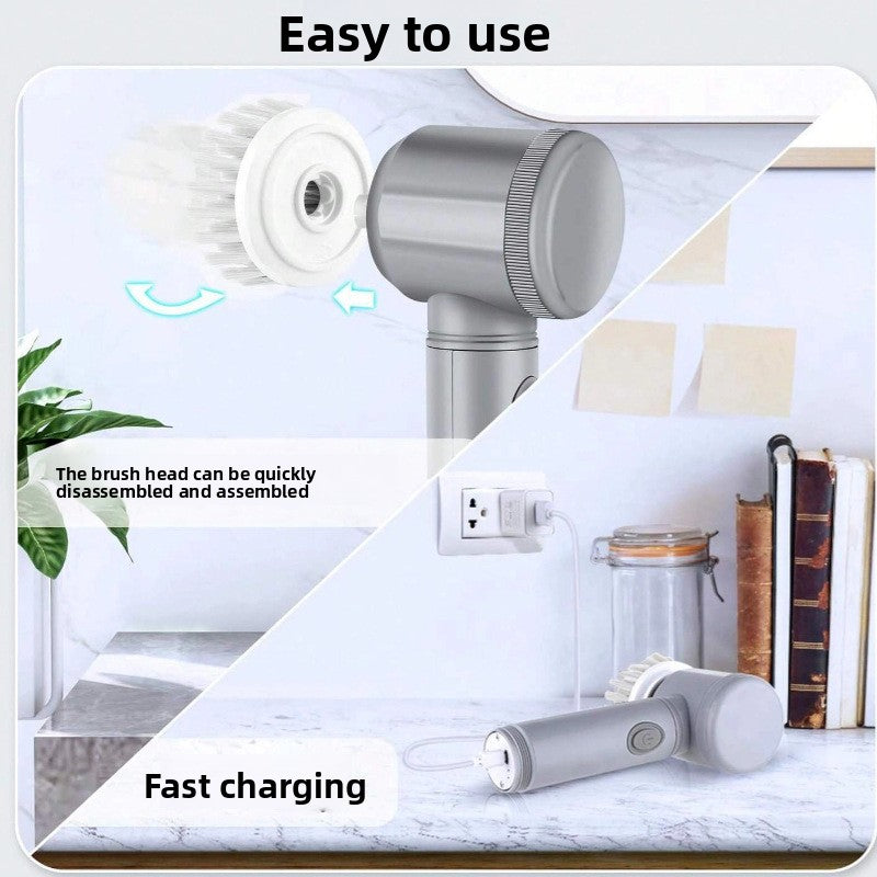 Household kitchen cleaning brush