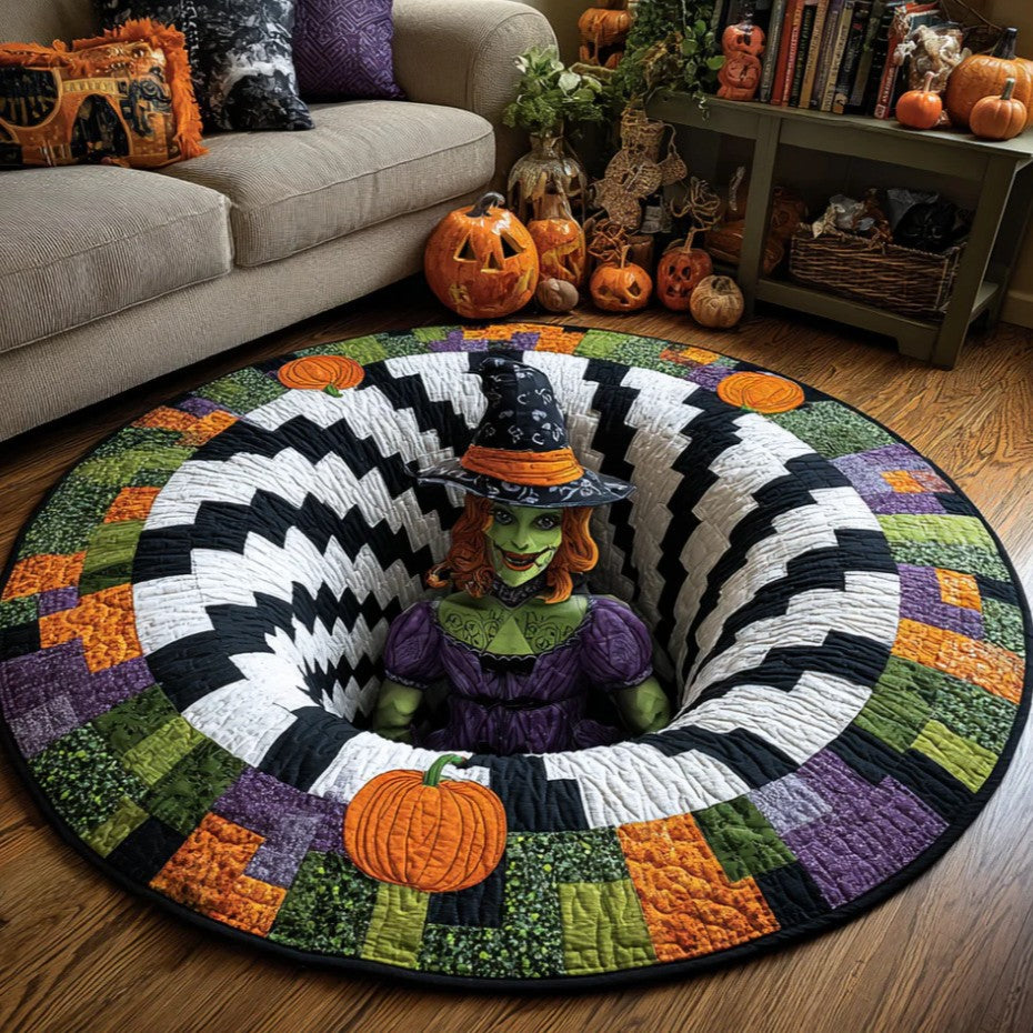 Three-dimensional vision carpet