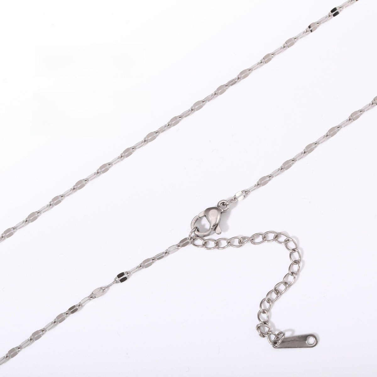 Versatile Braided Chain and Blade Necklace