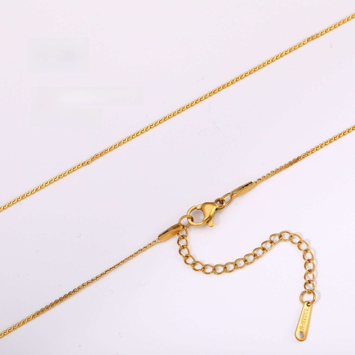 Versatile Braided Chain and Blade Necklace