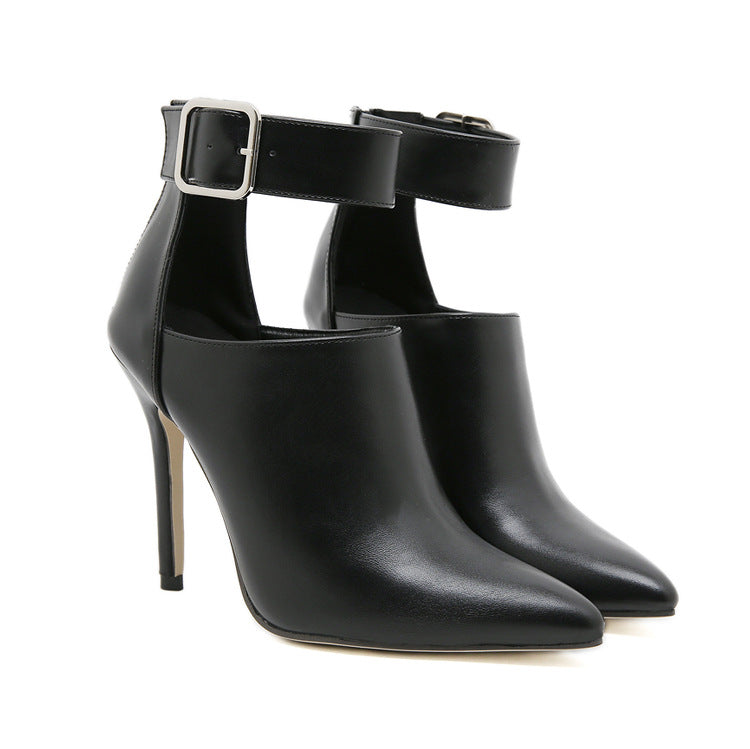 Womens Pointed Toe Stiletto Sandals
