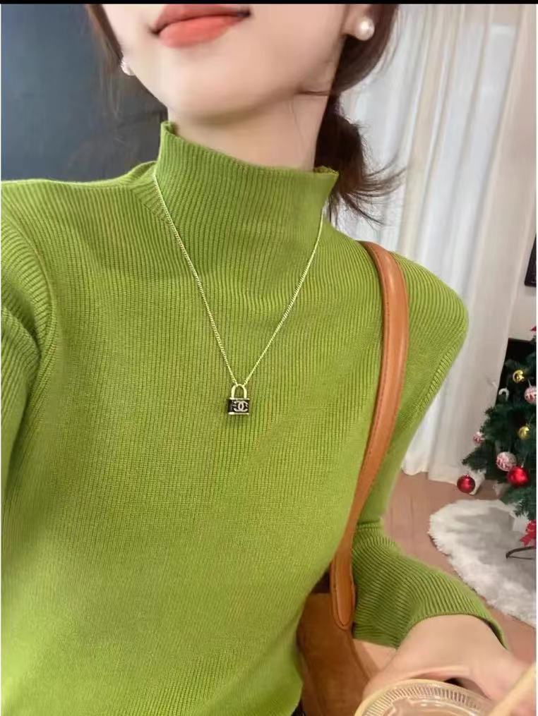 Half Turtleneck Slim Fit Sweater