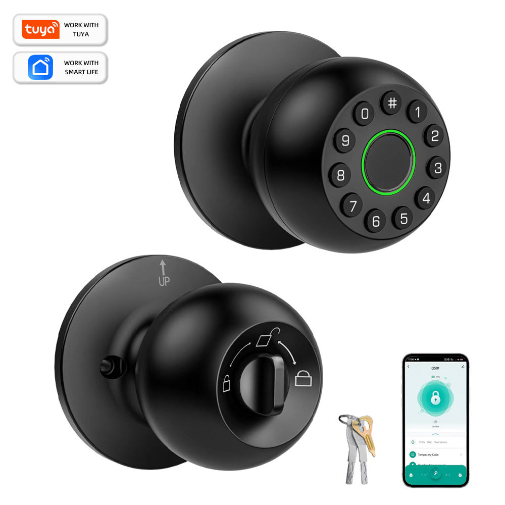 Fingerprint Password Bluetooth Smart Door Lock