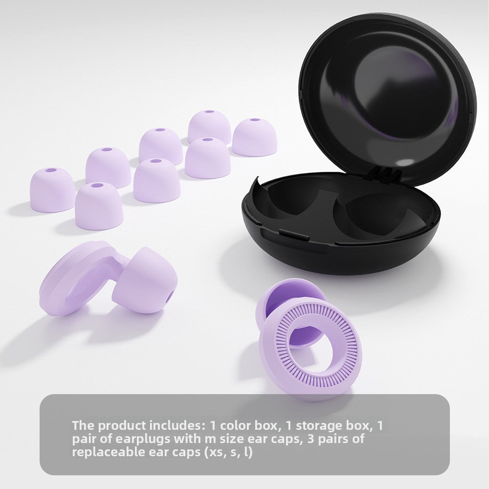 Noise-reducing earplugs with a filter