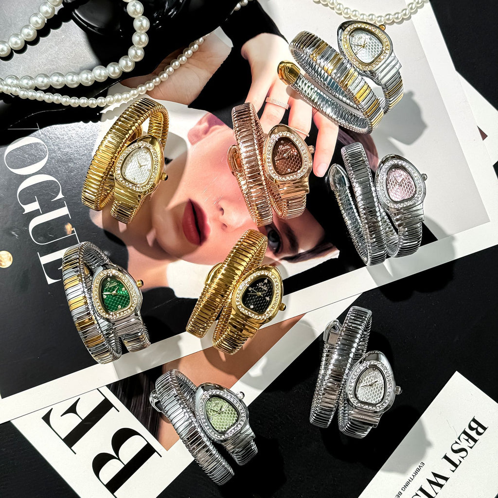 Snake Shape Fashion Quartz Watch