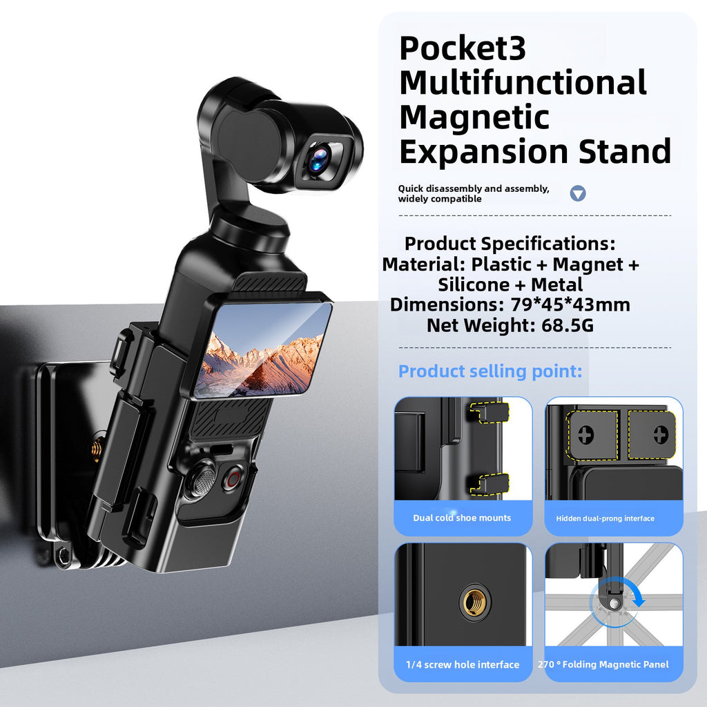Magnetic Neck Mount for Phone Camera Shooting