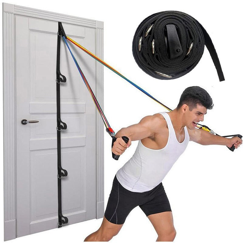 Portable Exercise Resistance Bands with Door Anchor