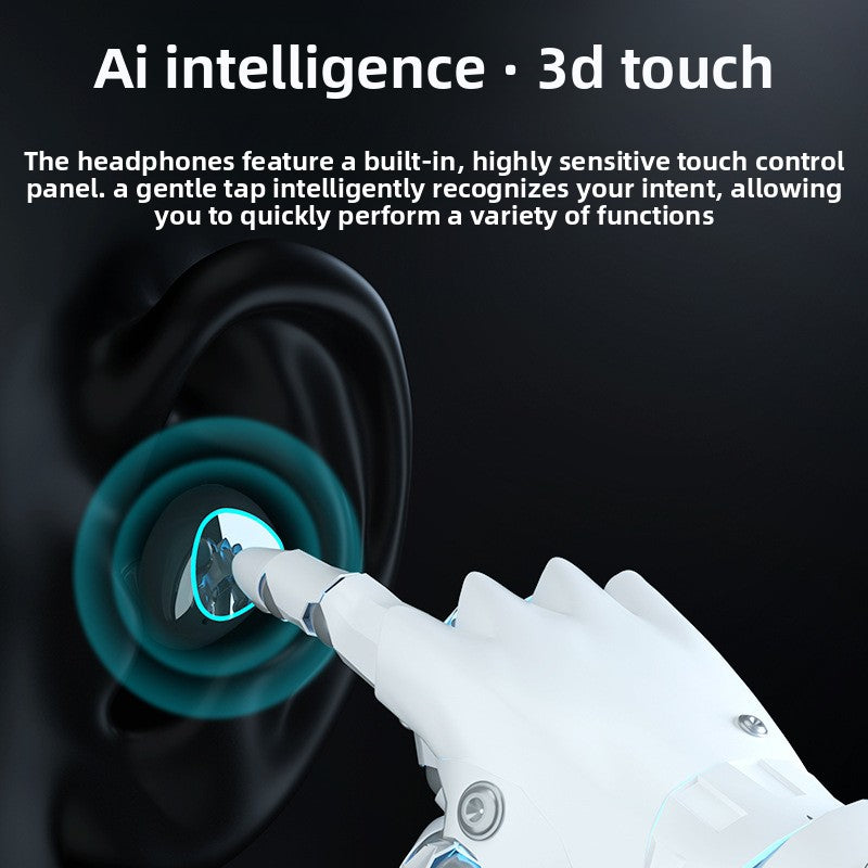 Wireless Bluetooth Earphones with LED Display