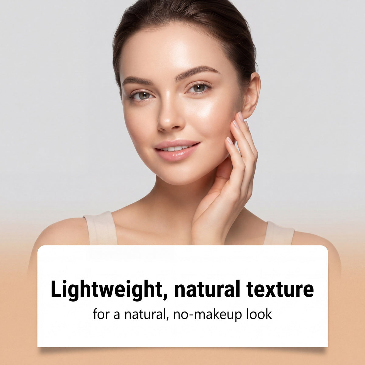 Clear, translucent, and finely moisturized skin