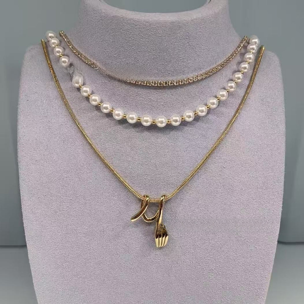 All-match pearl necklace
