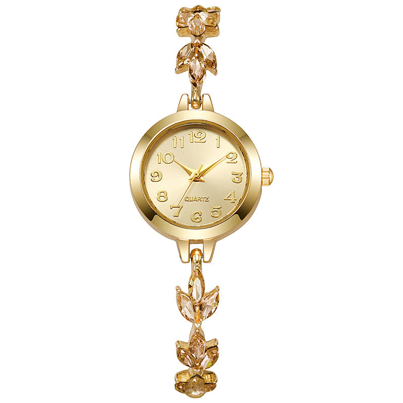 Elegant Clover Bracelet Women's Watch