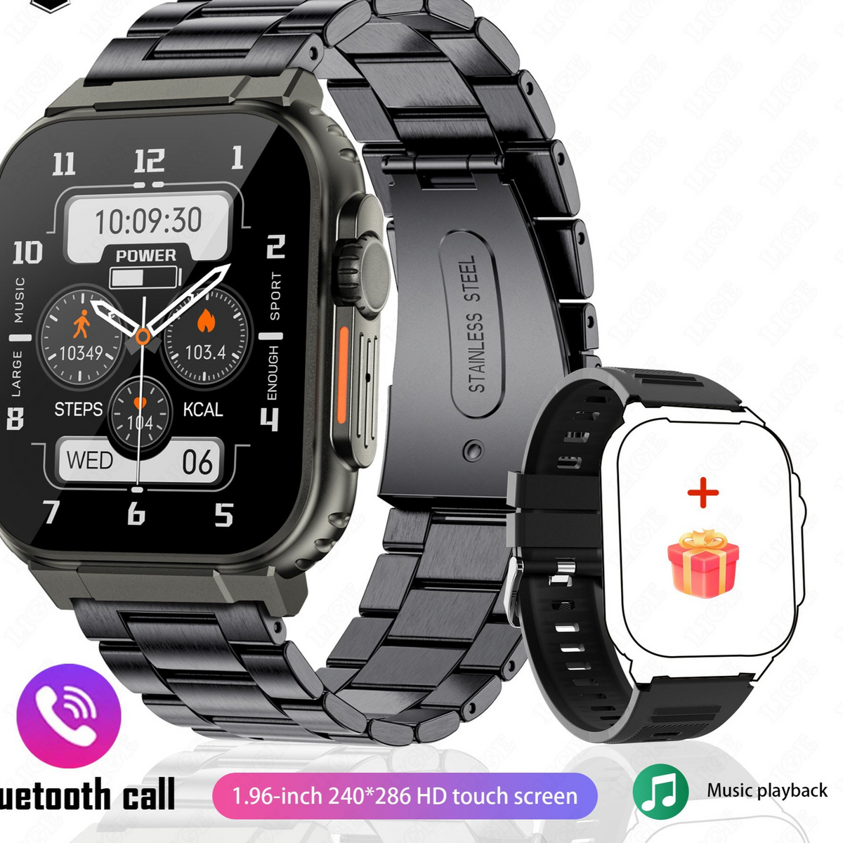 Multi-function Smart Watch with Health Monitoring